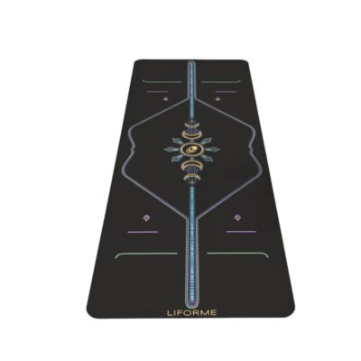 Liforme Cosmic Moon Yogamat - zwart
